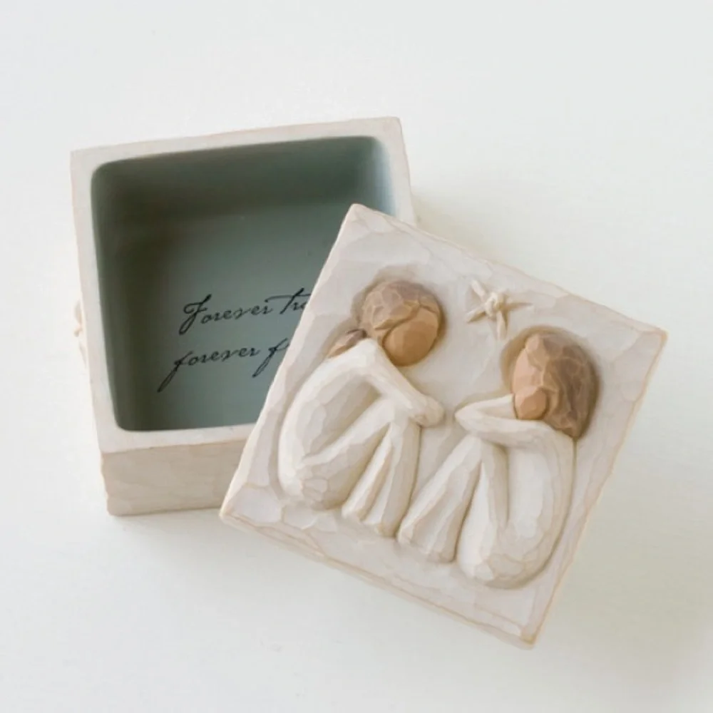 Willow Tree Friendship Keepsake Box - Picture 2 of 3